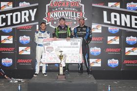 Tyler Erb Jets to Second Career Win at Knoxville on Night #1 of Lucas Oil Late Model Knoxville Nationals!