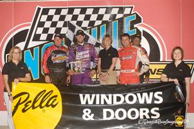 Brown cashes in for some Green at Knoxville Raceway