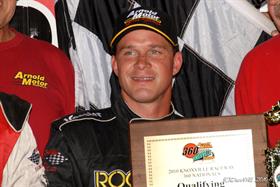 Stewart wins second qualifying night of 20th Annual 360 Knoxville Nationals 