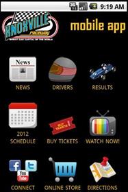 Knoxville Raceway Launches Mobile Apps