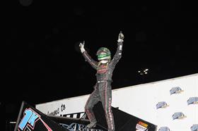 Larson takes Goodyear Knoxville Nationals Opener