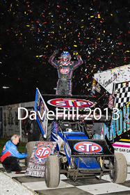 Schatz Continues Mastery of World of Outlaws STP Sprint Car Series at Knoxville